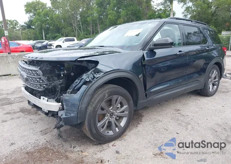 2024 Ford Explorer Xlt from USA, damaged, VIN 1FMSK7DH2RGA85824